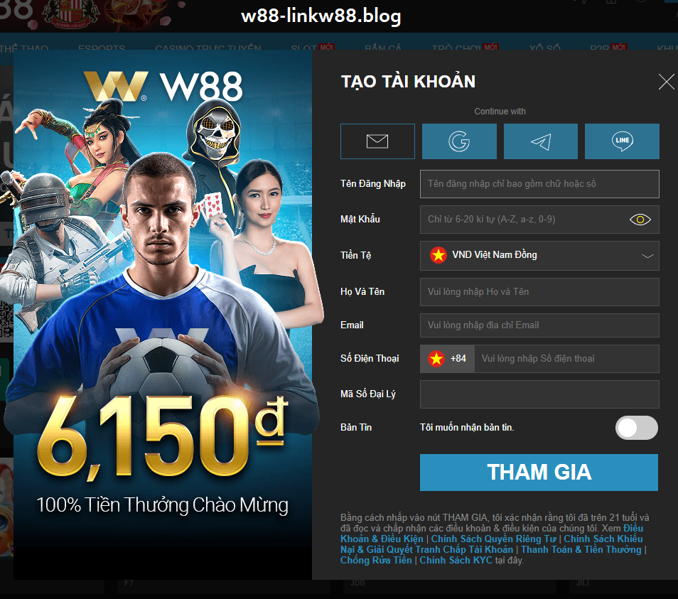 W88 Lifesmeta - Link vào W88 mới nhất mobile & PC 2026 - Link W88 5 Quy trình đăng ký tài khoản cá cược W88